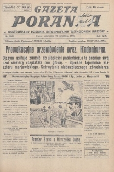 Gazeta Poranna : ilustrowany dziennik informacyjny wschodnich kresów. 1928, nr 8627