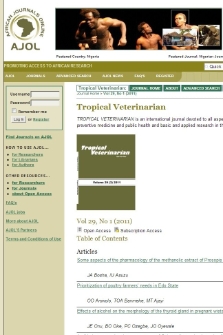 Tropical veterinarian