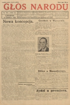 Głos Narodu. 1934, nr 160