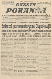 Gazeta Poranna : ilustrowany dziennik informacyjny wschodnich kresów. 1929, nr 8735