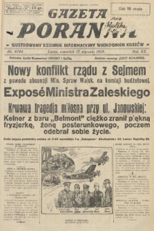 Gazeta Poranna : ilustrowany dziennik informacyjny wschodnich kresów. 1929, nr 8744