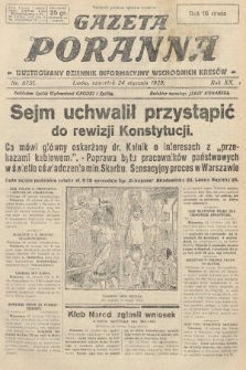Gazeta Poranna : ilustrowany dziennik informacyjny wschodnich kresów. 1929, nr 8751