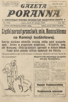 Gazeta Poranna : ilustrowany dziennik informacyjny wschodnich kresów. 1929, nr 8752
