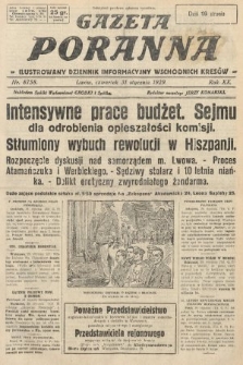 Gazeta Poranna : ilustrowany dziennik informacyjny wschodnich kresów. 1929, nr 8758
