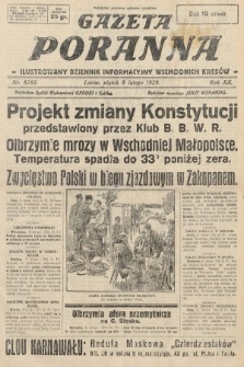 Gazeta Poranna : ilustrowany dziennik informacyjny wschodnich kresów. 1929, nr 8766