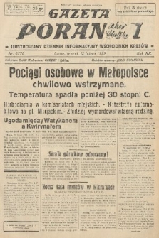 Gazeta Poranna : ilustrowany dziennik informacyjny wschodnich kresów. 1929, nr 8770