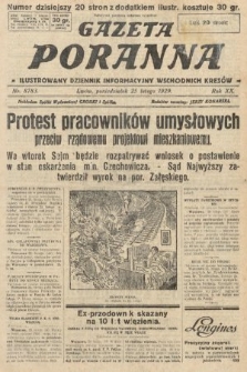 Gazeta Poranna : ilustrowany dziennik informacyjny wschodnich kresów. 1929, nr 8783