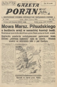 Gazeta Poranna : ilustrowany dziennik informacyjny wschodnich kresów. 1929, nr 8788