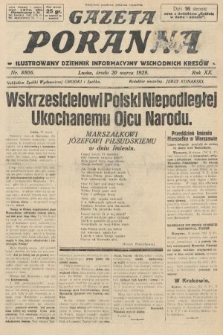 Gazeta Poranna : ilustrowany dziennik informacyjny wschodnich kresów. 1929, nr 8806