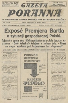 Gazeta Poranna : ilustrowany dziennik informacyjny wschodnich kresów. 1929, nr 8810