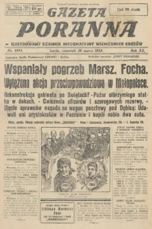 Gazeta Poranna : ilustrowany dziennik informacyjny wschodnich kresów. 1929, nr 8814