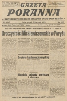 Gazeta Poranna : ilustrowany dziennik informacyjny wschodnich kresów. 1929, nr 8845