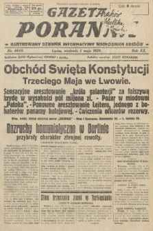 Gazeta Poranna : ilustrowany dziennik informacyjny wschodnich kresów. 1929, nr 8849