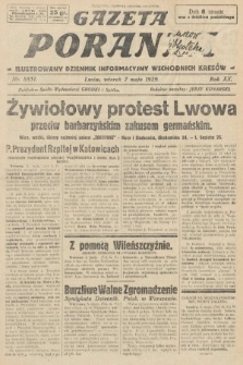 Gazeta Poranna : ilustrowany dziennik informacyjny wschodnich kresów. 1929, nr 8851