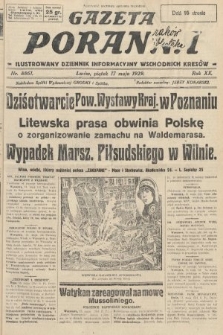 Gazeta Poranna : ilustrowany dziennik informacyjny wschodnich kresów. 1929, nr 8861