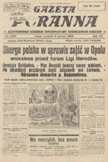 Gazeta Poranna : ilustrowany dziennik informacyjny wschodnich kresów. 1929, nr 8880