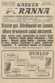 Gazeta Poranna : ilustrowany dziennik informacyjny wschodnich kresów. 1929, nr 8883