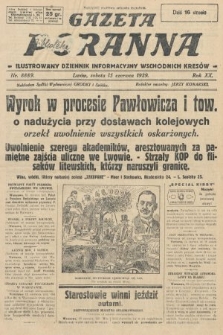 Gazeta Poranna : ilustrowany dziennik informacyjny wschodnich kresów. 1929, nr 8889