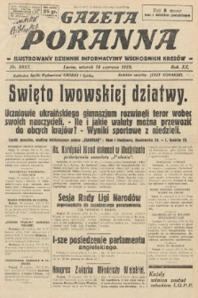 Gazeta Poranna : ilustrowany dziennik informacyjny wschodnich kresów. 1929, nr 8892