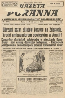 Gazeta Poranna : ilustrowany dziennik informacyjny wschodnich kresów. 1929, nr 8896