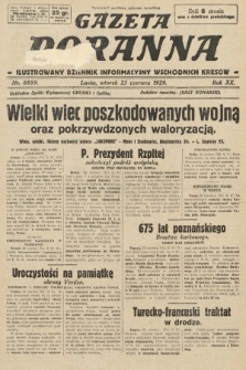 Gazeta Poranna : ilustrowany dziennik informacyjny wschodnich kresów. 1929, nr 8899