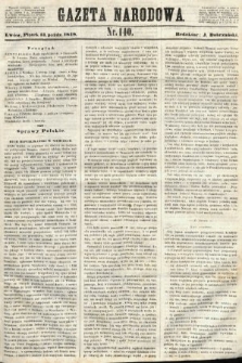 Gazeta Narodowa. 1848, nr 140