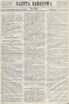 Gazeta Narodowa. 1848, nr 148