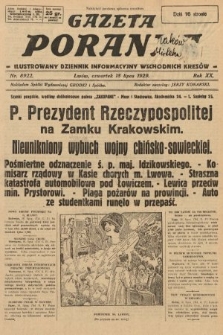 Gazeta Poranna : ilustrowany dziennik informacyjny wschodnich kresów. 1929, nr 8922