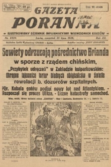 Gazeta Poranna : ilustrowany dziennik informacyjny wschodnich kresów. 1929, nr 8929