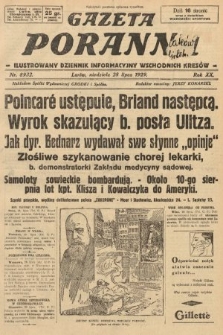 Gazeta Poranna : ilustrowany dziennik informacyjny wschodnich kresów. 1929, nr 8932