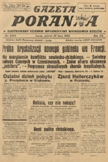 Gazeta Poranna : ilustrowany dziennik informacyjny wschodnich kresów. 1929, nr 8934
