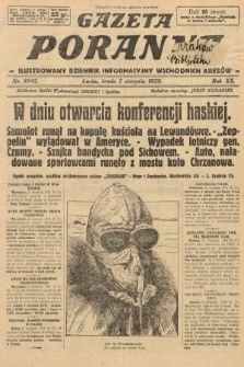 Gazeta Poranna : ilustrowany dziennik informacyjny wschodnich kresów. 1929, nr 8942