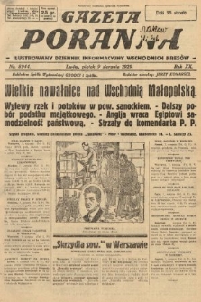 Gazeta Poranna : ilustrowany dziennik informacyjny wschodnich kresów. 1929, nr 8944