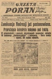 Gazeta Poranna : ilustrowany dziennik informacyjny wschodnich kresów. 1929, nr 8951