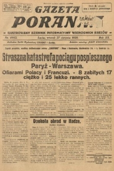 Gazeta Poranna : ilustrowany dziennik informacyjny wschodnich kresów. 1929, nr 8962