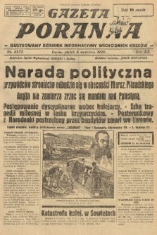 Gazeta Poranna : ilustrowany dziennik informacyjny wschodnich kresów. 1929, nr 8972