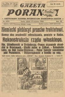 Gazeta Poranna : ilustrowany dziennik informacyjny wschodnich kresów. 1929, nr 8980