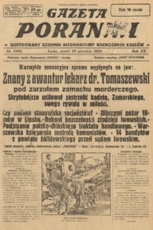 Gazeta Poranna : ilustrowany dziennik informacyjny wschodnich kresów. 1929, nr 8986