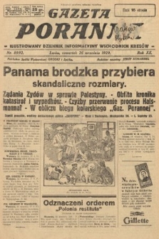 Gazeta Poranna : ilustrowany dziennik informacyjny wschodnich kresów. 1929, nr 8992