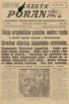 Gazeta Poranna : ilustrowany dziennik informacyjny wschodnich kresów. 1929, nr 8993