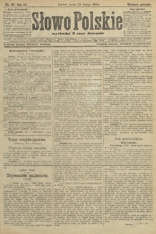 Słowo Polskie (wydanie poranne). 1904, nr 67
