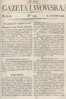 Gazeta Lwowska. 1819, nr 134