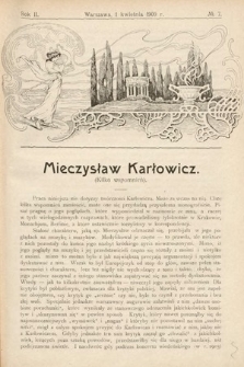 Młoda Muzyka. 1909, nr 7