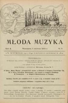 Młoda Muzyka. 1909, nr 11