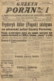 Gazeta Poranna : ilustrowany dziennik informacyjny wschodnich kresów. 1929, nr 8997