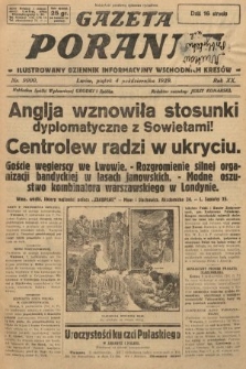 Gazeta Poranna : ilustrowany dziennik informacyjny wschodnich kresów. 1929, nr 9000