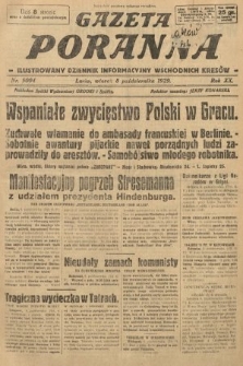 Gazeta Poranna : ilustrowany dziennik informacyjny wschodnich kresów. 1929, nr 9004