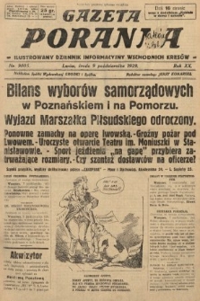 Gazeta Poranna : ilustrowany dziennik informacyjny wschodnich kresów. 1929, nr 9005