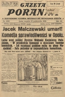 Gazeta Poranna : ilustrowany dziennik informacyjny wschodnich kresów. 1929, nr 9006