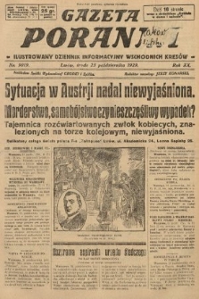 Gazeta Poranna : ilustrowany dziennik informacyjny wschodnich kresów. 1929, nr 9019